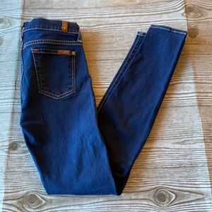 7 For All Mankind The Skinny Jean Size 25